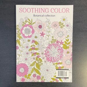💖5 for $25💖 Soothing Color Botanical Collection Adult Coloring Book | Floral